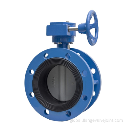 Soft Seated Double Flange Butterfly Valve Resilient Seated Double Flanged Butterfly Valve Supplier